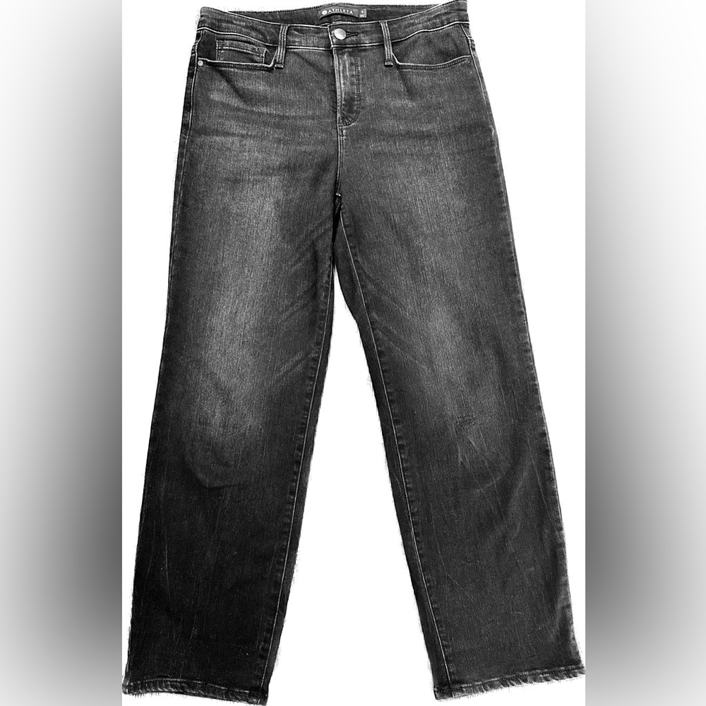 Athleta Sculptek Straight Leg Jean Size 8